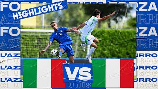 Highlights ItaliaItalia Under 20 31  Test amichevole  EURO 2024 [upl. by Bergerac]