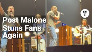 Post Malones Nashville Surprise Performance with Fan [upl. by Nhaj234]