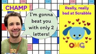 Can I beat the worst Scrabble bot with only 2 tiles per turn [upl. by Helm]