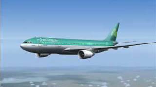 A330  200 AER LINGUS DUBLIN  SAN FRANCISCO [upl. by Nivej]