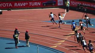 Penn Relays 4x100m  Hillsborough High School [upl. by Philender414]