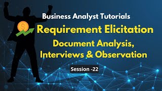 Document Analysis Techniques in Business Analyst  Observation Interviews  Requirement Elicitation [upl. by Yesrod]