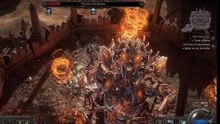 Path of Exile 2 Witch Blood Mage Frost Build vs Tor Gul Boss [upl. by Einnij918]