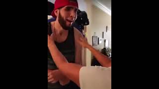 Prichard colon is dancing ♥️ boxing prichard viralvideo familia sad like celebrityboxing [upl. by Anileda]