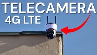 Telecamera SOLARE di SORVEGLIANZA 4G Senza bisogno di WiFi [upl. by Arodaeht387]