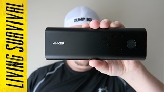 Anker PowerCore 20100 USB Battery Bank [upl. by Erodavlas]