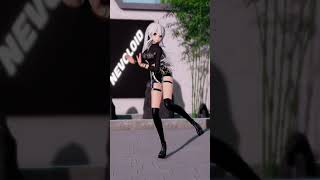 MMD Loveable  Haku Yowane cosplay mmd mmdshorts [upl. by Atirihs]