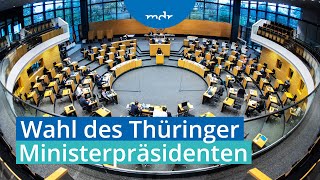 Mario Voigt neuer Ministerpräsident von Thüringen  so lief die Wahl  MDR aktuell extra  MDR [upl. by Earle]