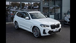 2022 22 BMW X3 20I M SPORT PETROL HYBRID XDRIVE [upl. by Neumann]