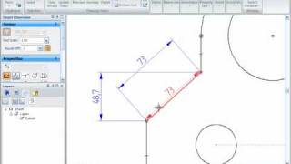 Solid Edge Tips amp Tricks  Smart Dimension Shortcuts [upl. by Pacien]