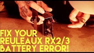 DIY Fix Reuleaux RX23 Battery Error [upl. by Yetta238]