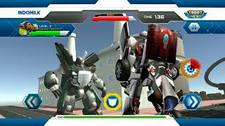 Tobot Evolution Y Shield ON  Indomilk Tobot Hero [upl. by Deeyn]