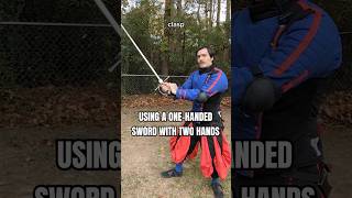 Using a OneHanded Sword with Two Hands [upl. by Layod]