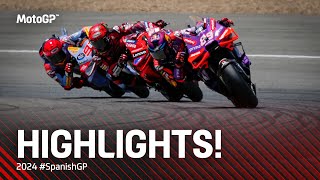 MotoGP™ Race Highlights 🔥  2024 SpanishGP [upl. by Faun272]