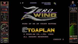 audaps Zero Fire Toaplan Arcade Switch [upl. by Ahsiam124]