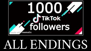 Tiktok all endings Meme [upl. by Kiah]