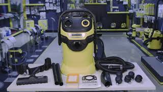 WET AND DRY VACUUM CLEANER WD 5 V25522  Demo Video [upl. by Pence868]