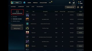 How to get Refund Token in League of Legends 2021 [upl. by Graner]