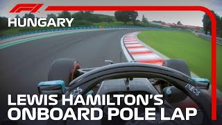 Lewis Hamiltons Pole Lap  2020 Hungarian Grand Prix  Pirelli [upl. by Haff]