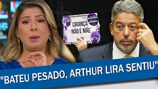 DANIELA LIMA DEBOCHA E ESCULACHA ARTHUR LIRA APÓS REPERCUSSÃO E PROTESTOS SOBRE A PL 1904 [upl. by Herminia]