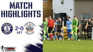 Warrenpoint Town 2 v 0 AET Lisburn Distillery 1382024 Match Highlights [upl. by Oinotnaesoj591]