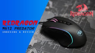 Unboxing and Review  Redragon M612 Predator  Bangla Mouse review [upl. by Lenod]