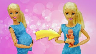 Barbie está embarazada va a ser mamá Vídeos para niñas en español [upl. by Imyaj279]