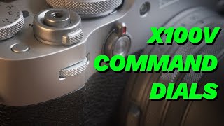 FUJIFILM X100V Command Dials Tutorial [upl. by Patty]