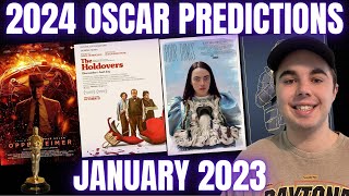 FINAL 2024 Oscar Nomination Predictions [upl. by Oelak]