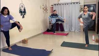 Build Balance Yoga for Stability Strength amp Flexibility  Live Session [upl. by Assirrec]