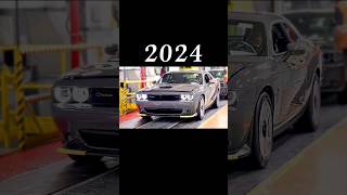 😈evolution of dodge challenger 19702024🔥shortstrending [upl. by Hnamik855]