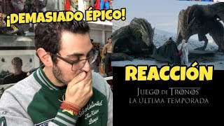 ¡ÉPICO  JUEGO DE TRONOS Temporada 8 Tráiler REACCIÓN [upl. by Zara317]