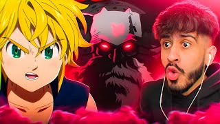 MELIODAS VS DEMON KING  Seven Deadly Sins Season 4 Episode 8 REACTION [upl. by Miun]