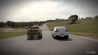 GTS Maloo vs GTS Sedan Drag Race [upl. by Enelrae769]