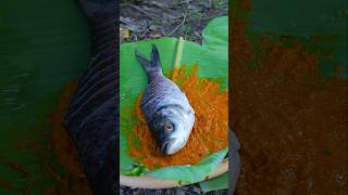 Katla Fish Fry  Cooking in the Field shorts [upl. by Nadroj929]