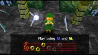 Legend of Zelda Ocarina of Time Walkthrough 03 15 quotSuns Songquot [upl. by Gazo]