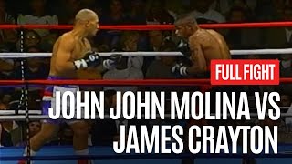 JOHN JOHN MOLINA VS JAMES CRAYTON FULL FIGHT [upl. by Anolahs]