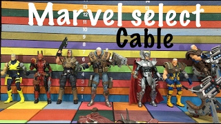 Marvel Select Cable Action Figure Toy Review [upl. by Eceinert97]