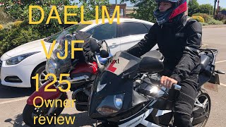 Daelim Roadwin 125 R owner review [upl. by Sesilu]