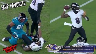 Lamar Jackson FRUSTRATED Jags Defenders 😳 Ravens vs Jaguars 2023 Highlights [upl. by Nrevel425]