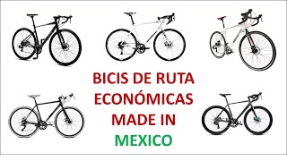 Cinco bicis de ruta económicas de México [upl. by Yeffej]