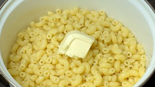 Zeer licht en heerlijk recept voor macaroni en kaas 10 minuten werk [upl. by Elohc718]