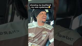 eyebrow prank to my partner [upl. by Trista397]