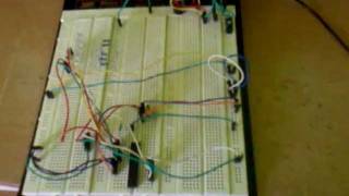 First Program running on Atmega816PU1MHz [upl. by Leonerd]