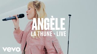 Angèle  La Thune Live  Vevo DSCVR ARTISTS TO WATCH 2019 [upl. by Neerac]