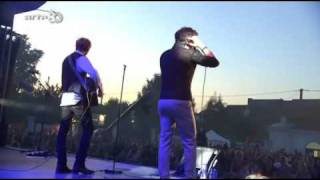 Aha  Hunting High And Low Live Neuwied [upl. by Chalmer760]