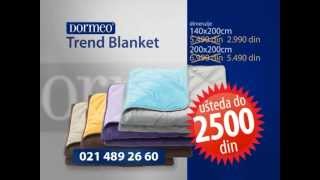 Dormeo Trend Blanket prekrivač  do 46 POPUSTA [upl. by Lavella]