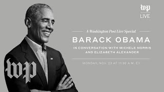 Barack Obama talks about his new memoir A Promised Land  The Washington Post [upl. by Findley]