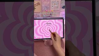 how I customize my Samsung tablet 💗 aesthetic homescreen lockscreen  galaxy tab S9  android tips [upl. by Benjy]