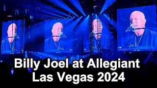 Las Vegas Billy Joel at Allegiant Stadium 2024 [upl. by Ateikan]